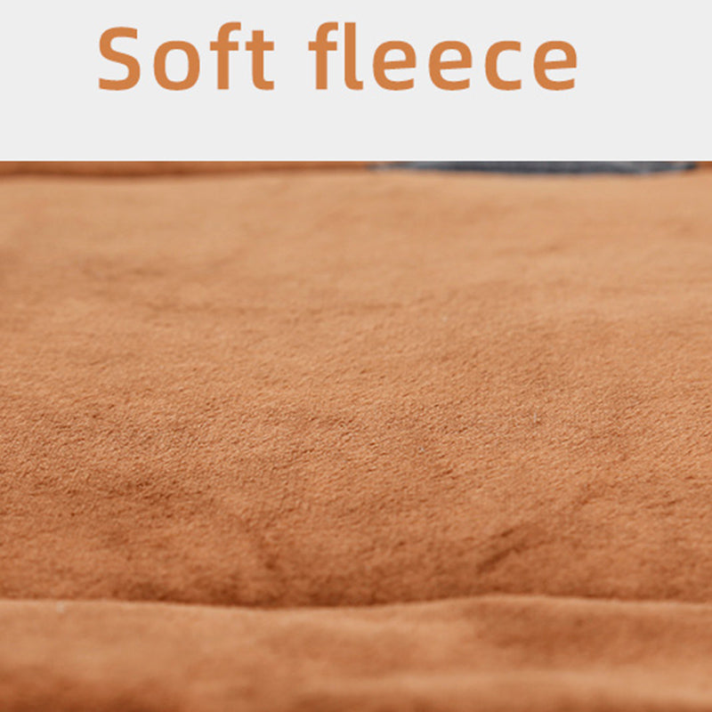 Close-up of the soft velour surface